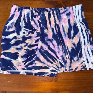 Adidas Originals Tie Dye Shorts Pockets Women’s Size Small